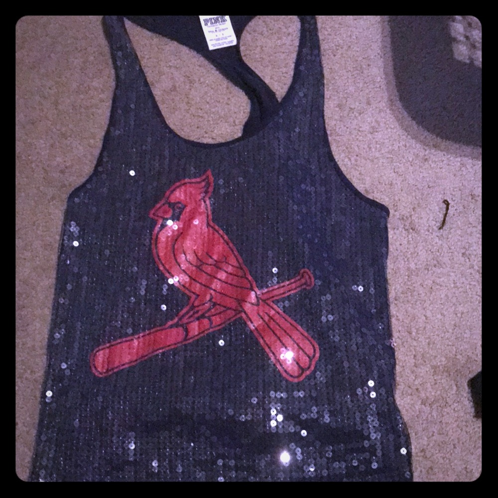 Victoria Secret PINK cardinal tank